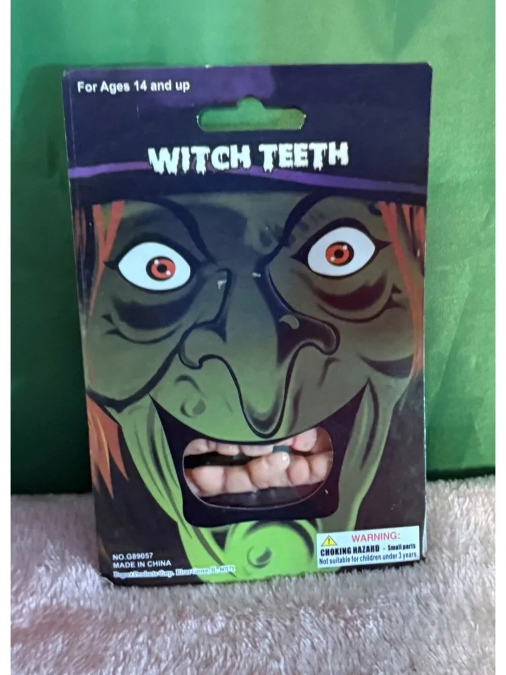 New in Package Witch Teeth – Halloween Costume Accessory